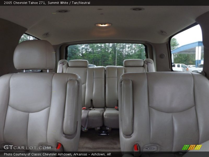 Summit White / Tan/Neutral 2005 Chevrolet Tahoe Z71