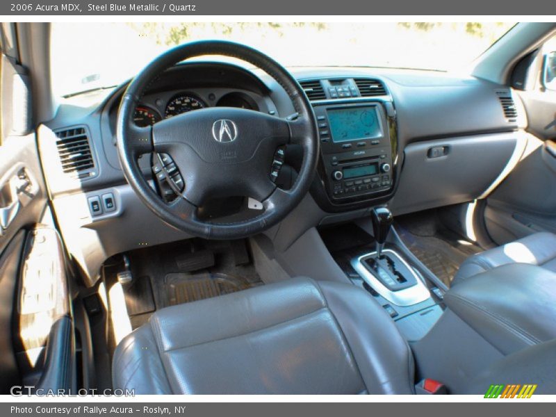 Steel Blue Metallic / Quartz 2006 Acura MDX