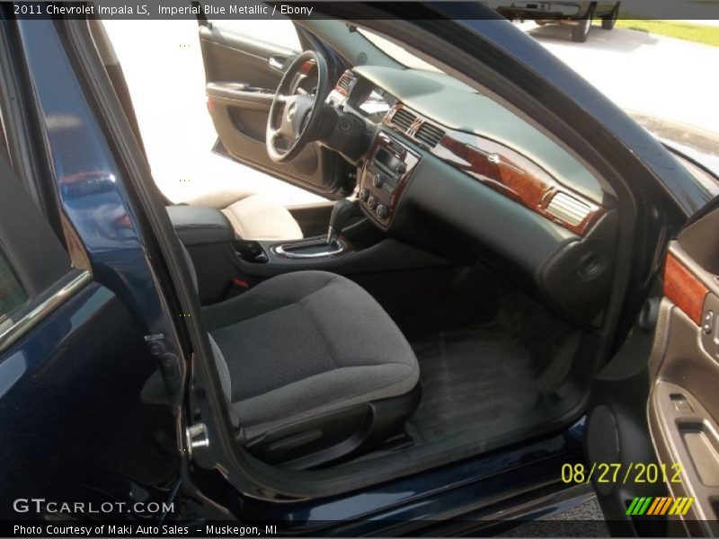 Imperial Blue Metallic / Ebony 2011 Chevrolet Impala LS