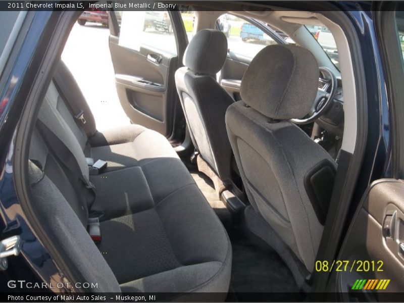 Imperial Blue Metallic / Ebony 2011 Chevrolet Impala LS