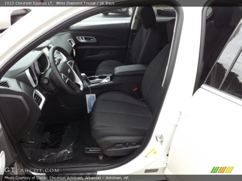 White Diamond Tricoat / Jet Black 2013 Chevrolet Equinox LT
