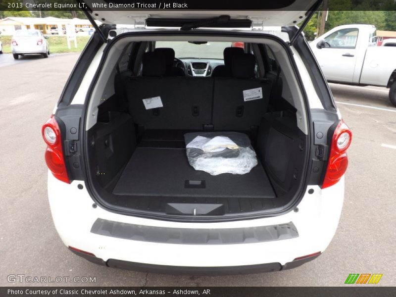 White Diamond Tricoat / Jet Black 2013 Chevrolet Equinox LT