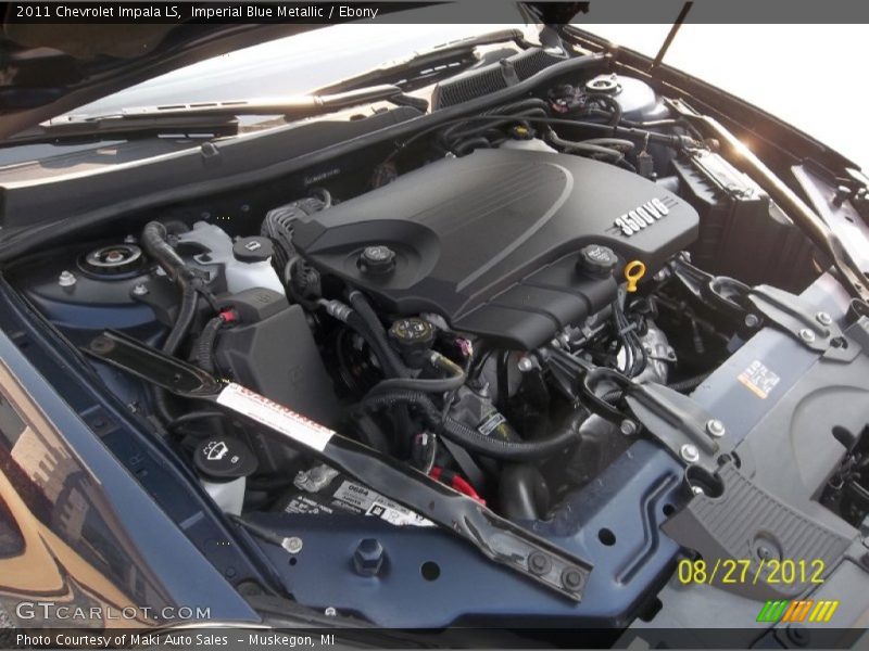Imperial Blue Metallic / Ebony 2011 Chevrolet Impala LS