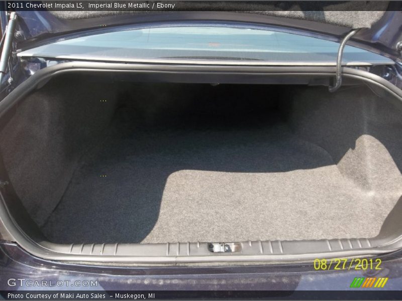 Imperial Blue Metallic / Ebony 2011 Chevrolet Impala LS