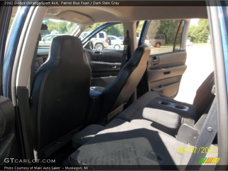Patriot Blue Pearl / Dark Slate Gray 2002 Dodge Durango Sport 4x4
