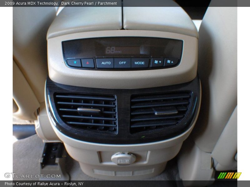 Dark Cherry Pearl / Parchment 2009 Acura MDX Technology