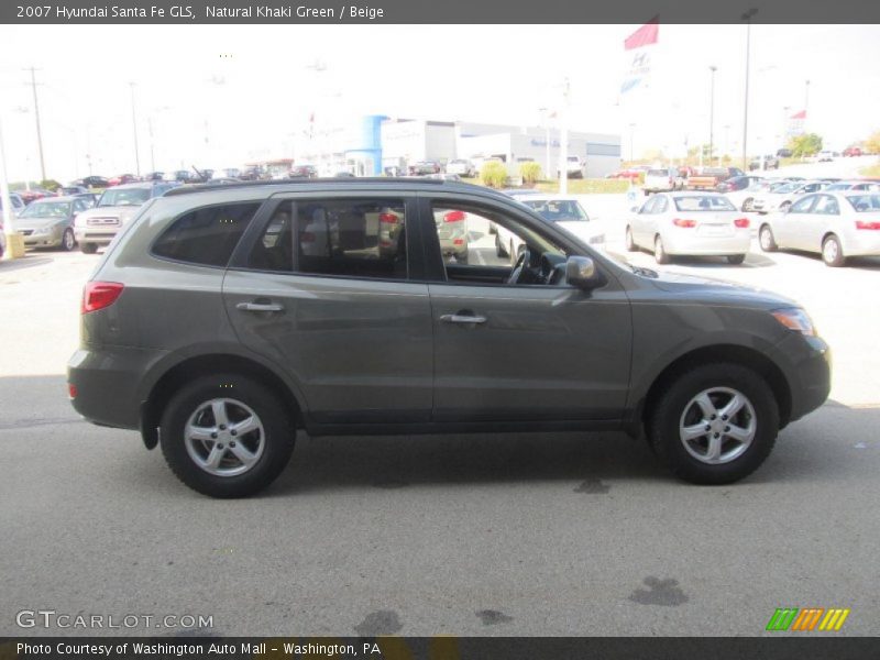 Natural Khaki Green / Beige 2007 Hyundai Santa Fe GLS