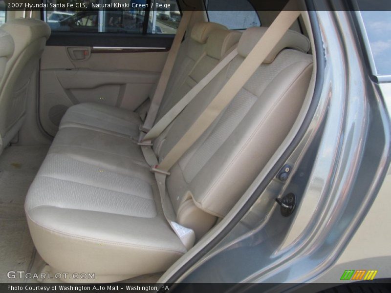 Natural Khaki Green / Beige 2007 Hyundai Santa Fe GLS