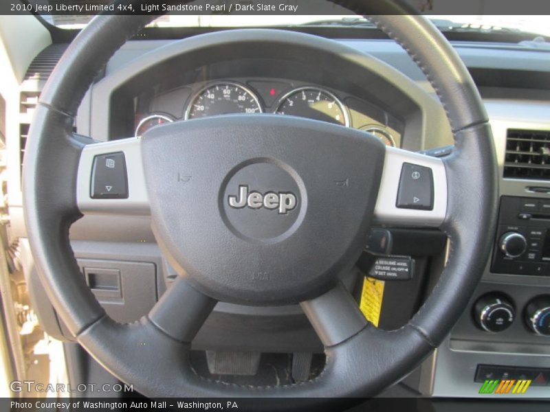 Light Sandstone Pearl / Dark Slate Gray 2010 Jeep Liberty Limited 4x4