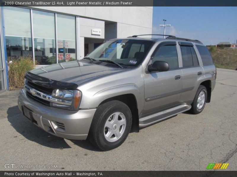 Light Pewter Metallic / Medium Pewter 2003 Chevrolet TrailBlazer LS 4x4