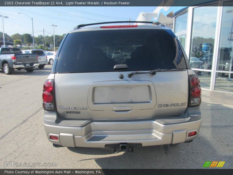 Light Pewter Metallic / Medium Pewter 2003 Chevrolet TrailBlazer LS 4x4