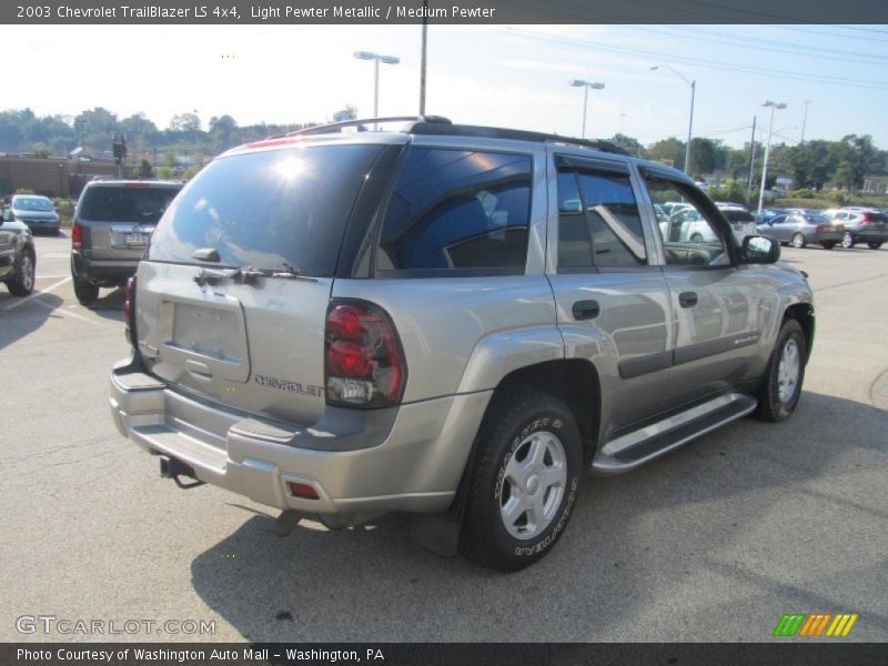 Light Pewter Metallic / Medium Pewter 2003 Chevrolet TrailBlazer LS 4x4
