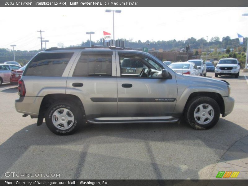 Light Pewter Metallic / Medium Pewter 2003 Chevrolet TrailBlazer LS 4x4