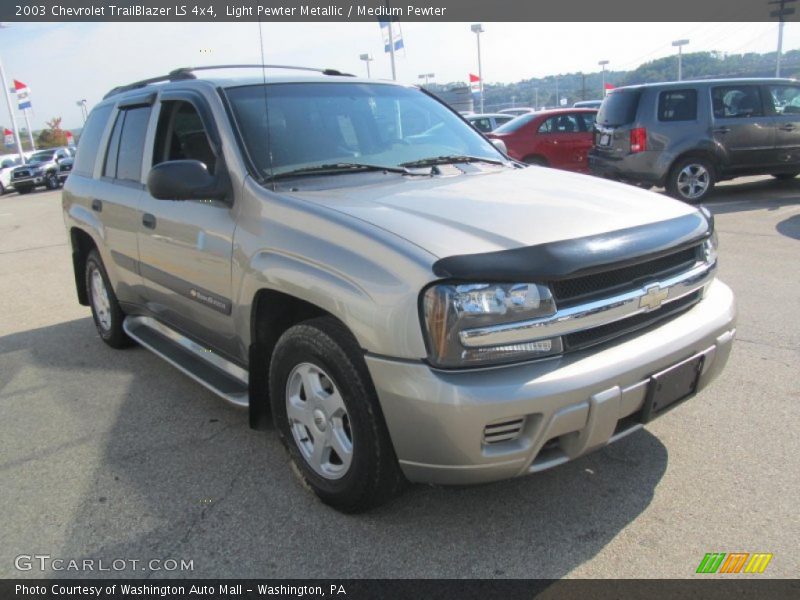 Light Pewter Metallic / Medium Pewter 2003 Chevrolet TrailBlazer LS 4x4