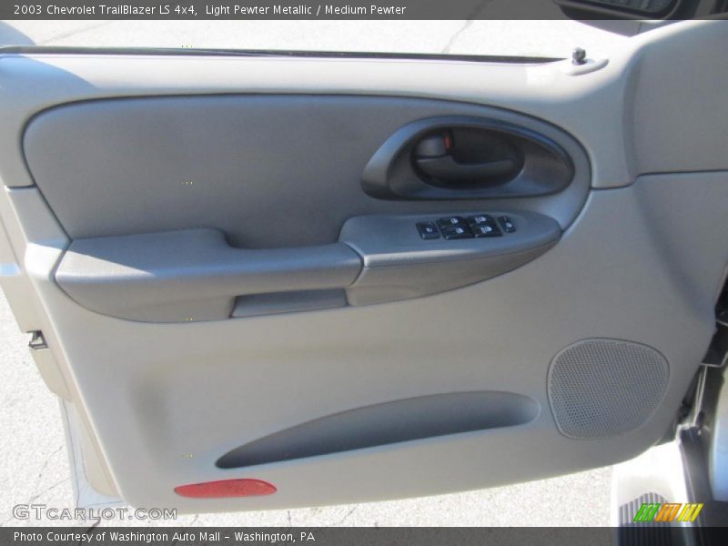 Light Pewter Metallic / Medium Pewter 2003 Chevrolet TrailBlazer LS 4x4