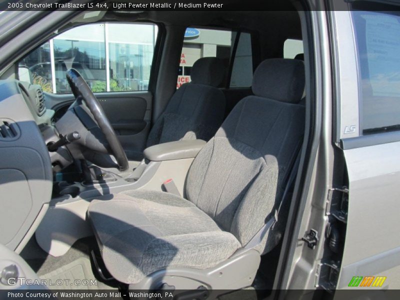Light Pewter Metallic / Medium Pewter 2003 Chevrolet TrailBlazer LS 4x4