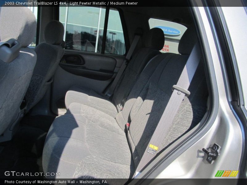 Light Pewter Metallic / Medium Pewter 2003 Chevrolet TrailBlazer LS 4x4