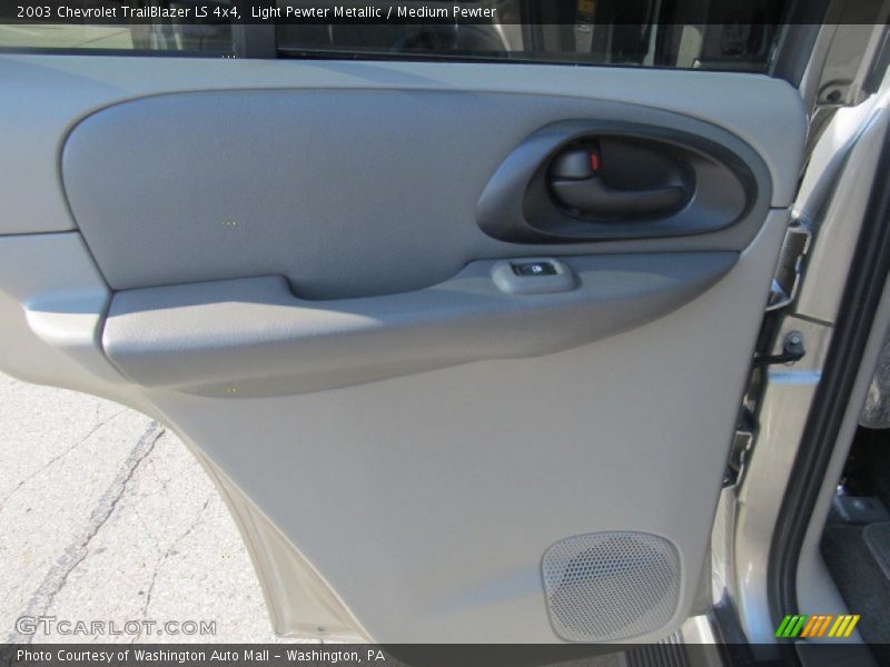 Light Pewter Metallic / Medium Pewter 2003 Chevrolet TrailBlazer LS 4x4