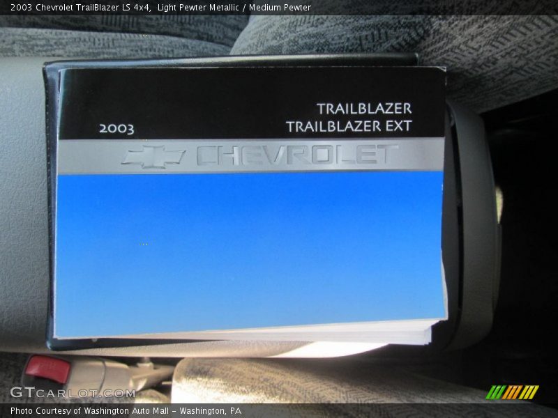 Light Pewter Metallic / Medium Pewter 2003 Chevrolet TrailBlazer LS 4x4
