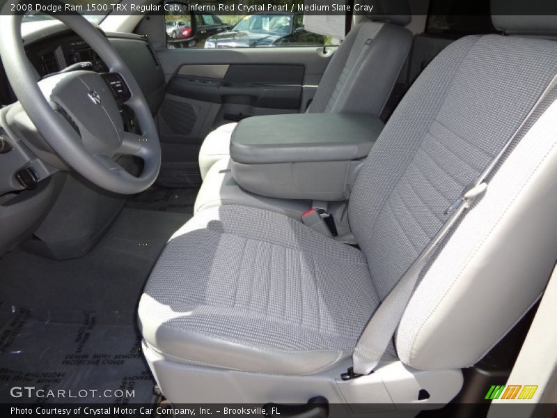 Inferno Red Crystal Pearl / Medium Slate Gray 2008 Dodge Ram 1500 TRX Regular Cab
