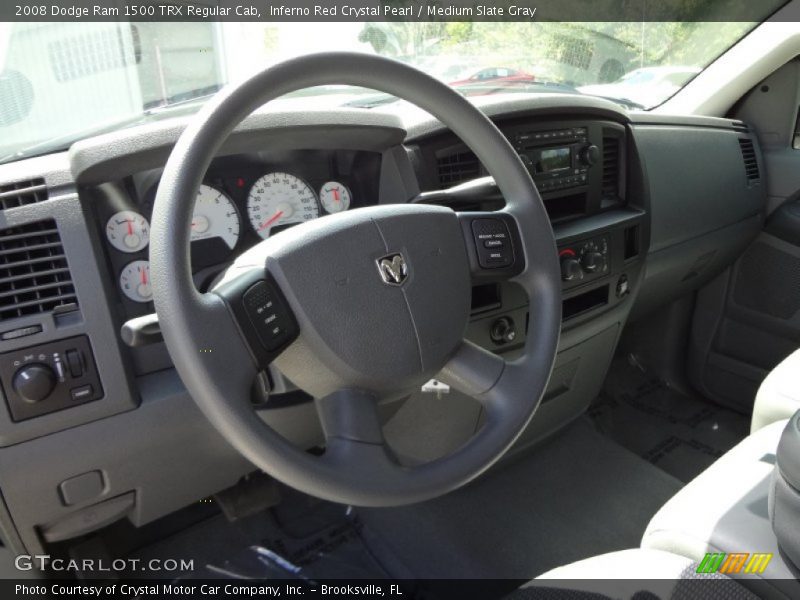 Inferno Red Crystal Pearl / Medium Slate Gray 2008 Dodge Ram 1500 TRX Regular Cab