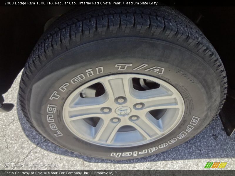 Inferno Red Crystal Pearl / Medium Slate Gray 2008 Dodge Ram 1500 TRX Regular Cab