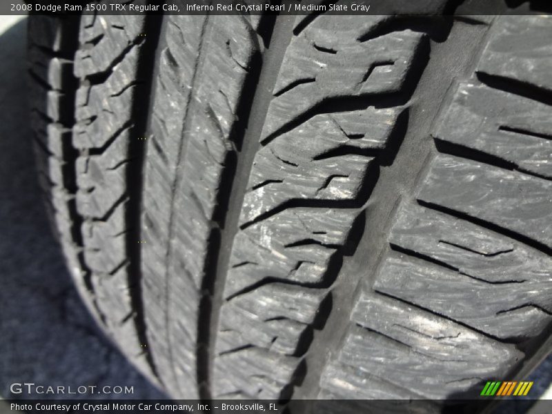 Inferno Red Crystal Pearl / Medium Slate Gray 2008 Dodge Ram 1500 TRX Regular Cab