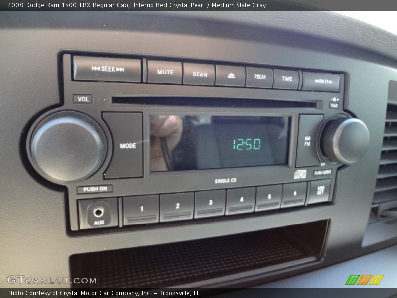 Inferno Red Crystal Pearl / Medium Slate Gray 2008 Dodge Ram 1500 TRX Regular Cab
