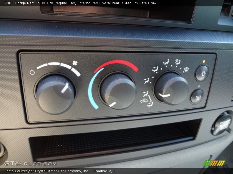 Inferno Red Crystal Pearl / Medium Slate Gray 2008 Dodge Ram 1500 TRX Regular Cab