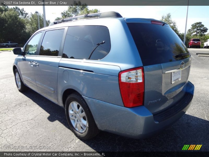 Glacier Blue / Gray 2007 Kia Sedona EX