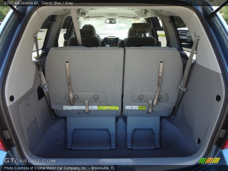 Glacier Blue / Gray 2007 Kia Sedona EX