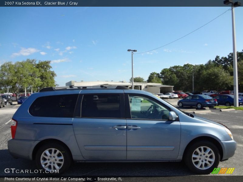 Glacier Blue / Gray 2007 Kia Sedona EX