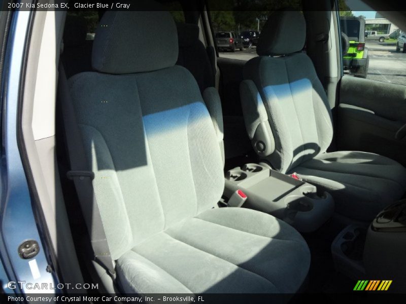 Glacier Blue / Gray 2007 Kia Sedona EX