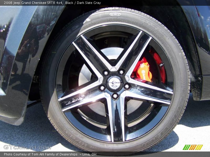 Black / Dark Slate Gray 2008 Jeep Grand Cherokee SRT8 4x4