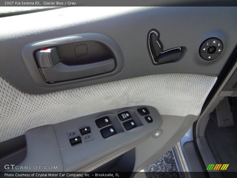 Glacier Blue / Gray 2007 Kia Sedona EX