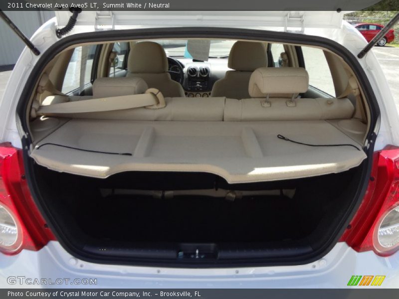 Summit White / Neutral 2011 Chevrolet Aveo Aveo5 LT