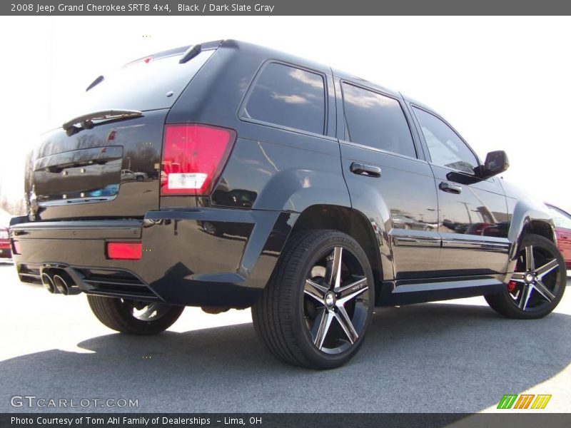 Black / Dark Slate Gray 2008 Jeep Grand Cherokee SRT8 4x4
