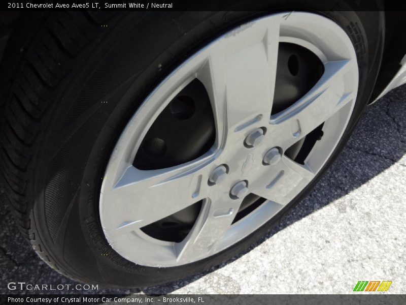 Summit White / Neutral 2011 Chevrolet Aveo Aveo5 LT