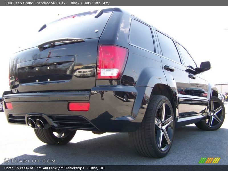 Black / Dark Slate Gray 2008 Jeep Grand Cherokee SRT8 4x4