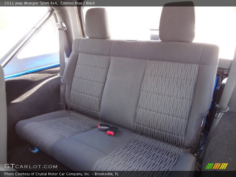 Cosmos Blue / Black 2011 Jeep Wrangler Sport 4x4