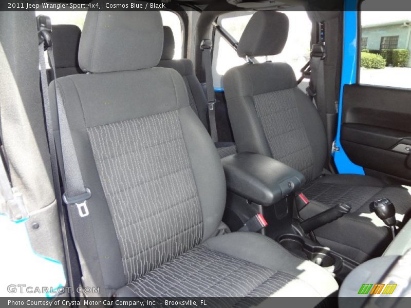 Cosmos Blue / Black 2011 Jeep Wrangler Sport 4x4