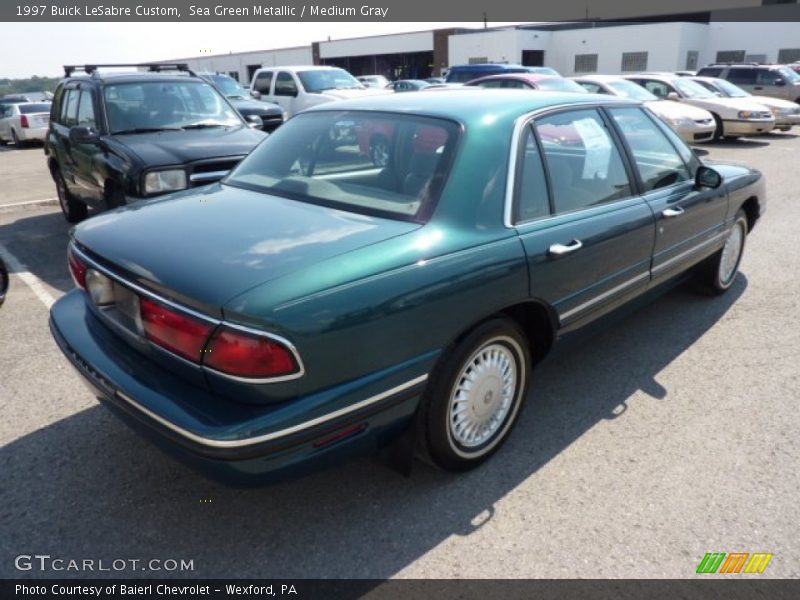 Sea Green Metallic / Medium Gray 1997 Buick LeSabre Custom