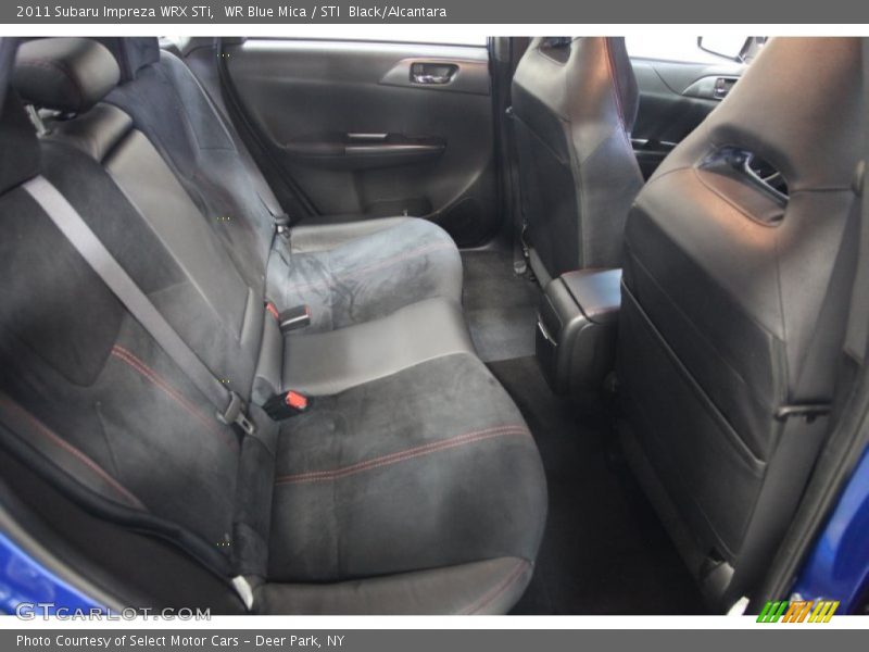 WR Blue Mica / STI  Black/Alcantara 2011 Subaru Impreza WRX STi