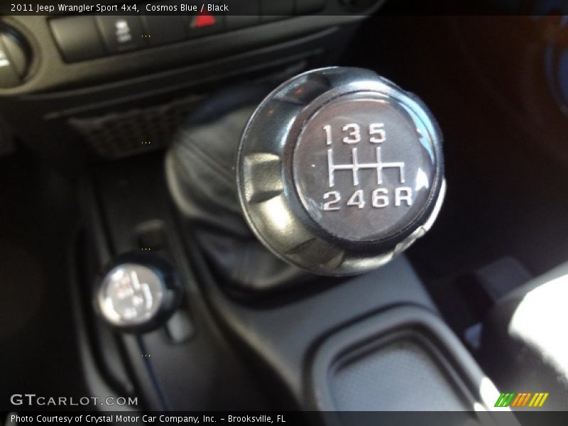 Cosmos Blue / Black 2011 Jeep Wrangler Sport 4x4