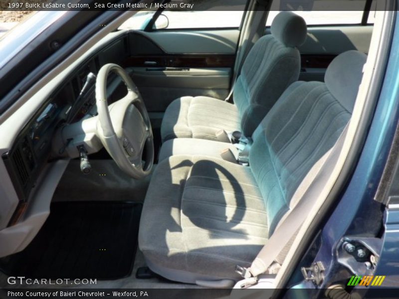 Sea Green Metallic / Medium Gray 1997 Buick LeSabre Custom
