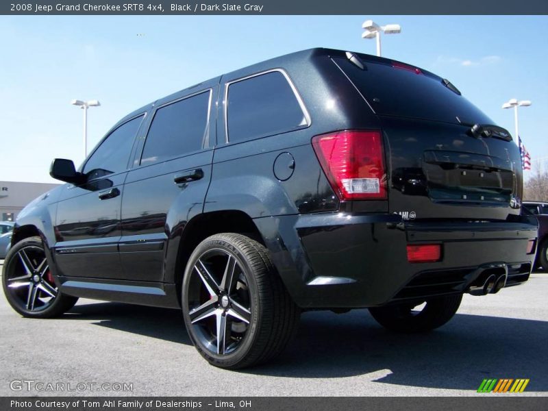 Black / Dark Slate Gray 2008 Jeep Grand Cherokee SRT8 4x4