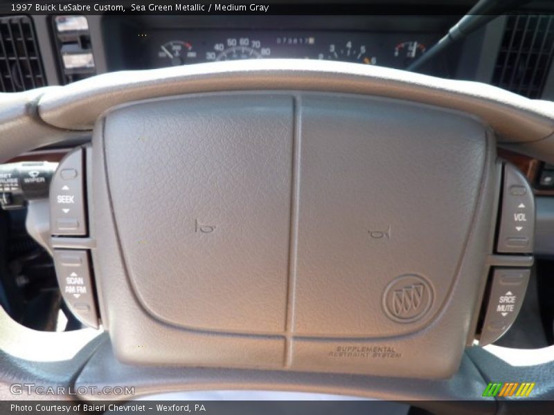 Sea Green Metallic / Medium Gray 1997 Buick LeSabre Custom