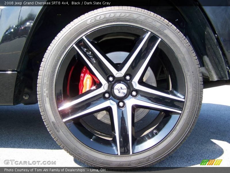 Black / Dark Slate Gray 2008 Jeep Grand Cherokee SRT8 4x4
