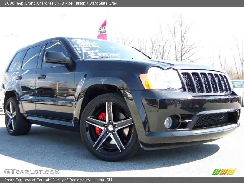 Black / Dark Slate Gray 2008 Jeep Grand Cherokee SRT8 4x4