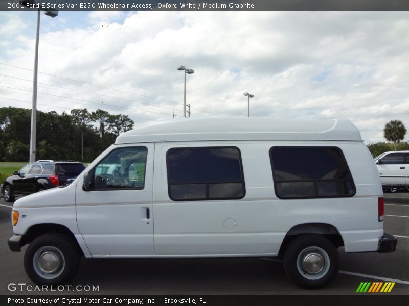 2001 E Series Van E250 Wheelchair Access Oxford White